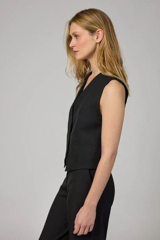 Chaleco de traje - Negro