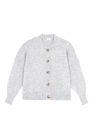 Cárdigan - Gris claro