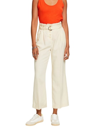 Pantalón 7/8 de tiro alto - Beige