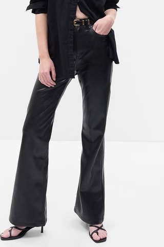 Pantalón de tiro alto - Negro