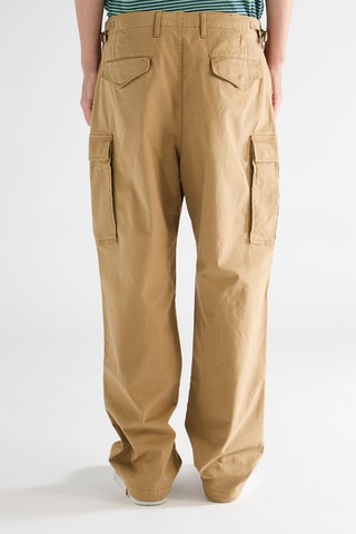 Pantalón cargo - Beige