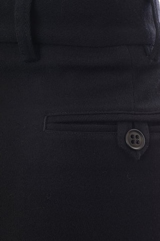 Pantalón wide leg de lana - Azul marino