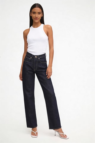 Vaquero de algodón orgánico - Índigo