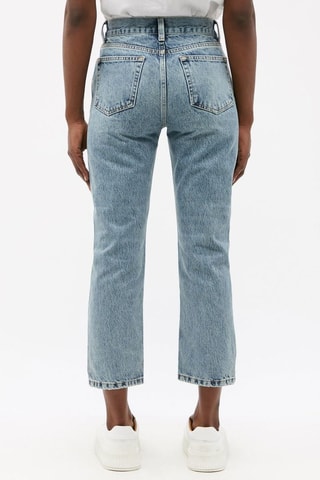 Vaquero recto - Celeste - Raey