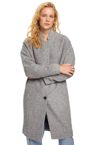 Cappotto in lana - Grigio melange