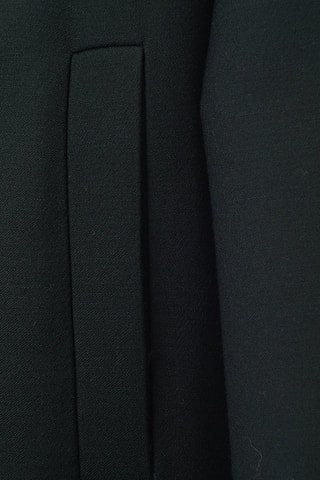 Abrigo de mohair y lana virgen - Verde oscuro