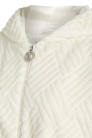 Chaqueta con capucha - Blanco