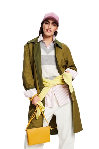 Chaqueta larga - Verde oliva