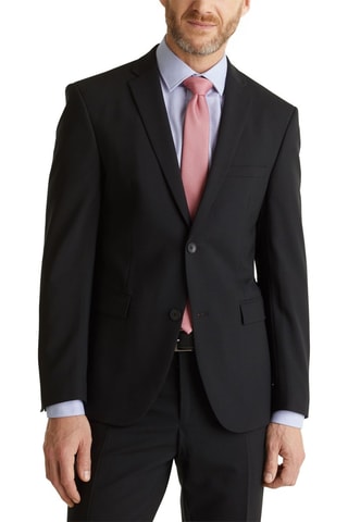 Chaqueta de lana - Negro