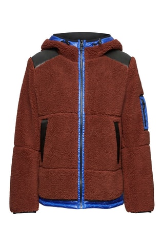 Chaqueta con capucha - Naranja