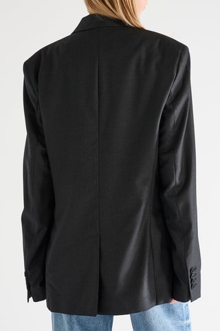 Chaqueta de lana - Gris oscuro - Raey