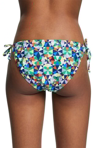 Braga de bikini - Gris claro y verde