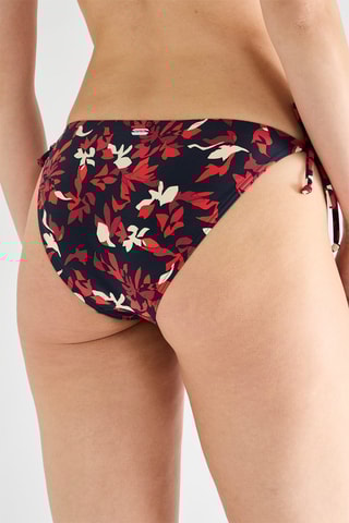 Braga de bikini - Rojo y azul marino