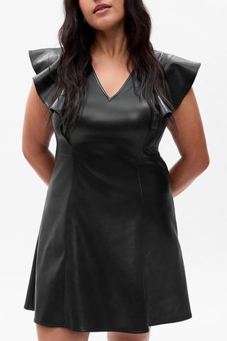 Vestido trapecio - Negro