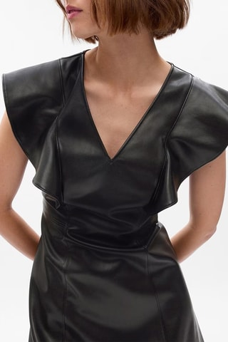 Vestido trapecio - Negro