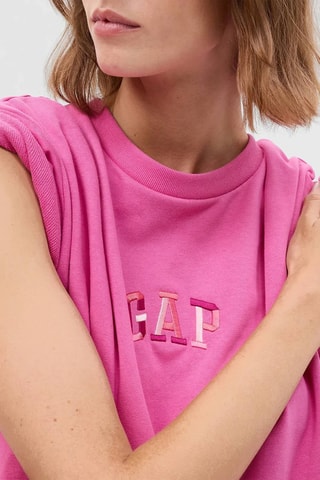 Vestido camiseta - Rosa