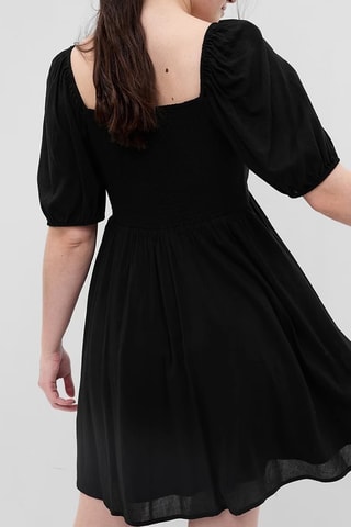 Vestido trapecio - Negro