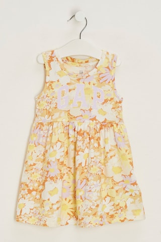 Vestido sin mangas - Amarillo