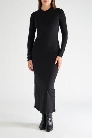 Vestido midi - Negro - Raey