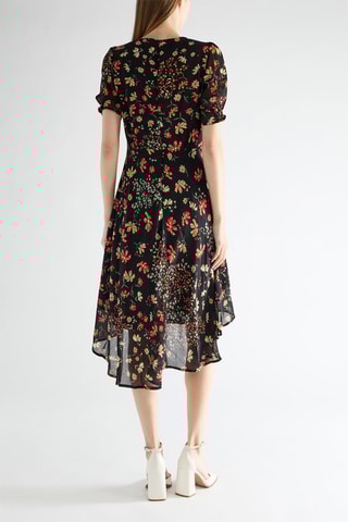 Vestido trapecio - Negro