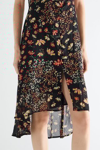 Vestido trapecio - Negro