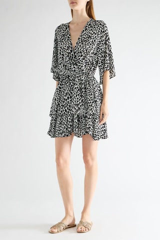 Vestido - Blanco y negro