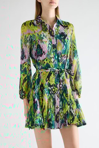 Vestido camisero - Verde