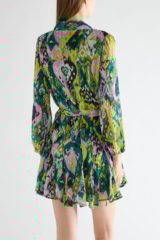 Vestido camisero - Verde