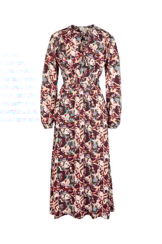 Vestido midi - Burdeos