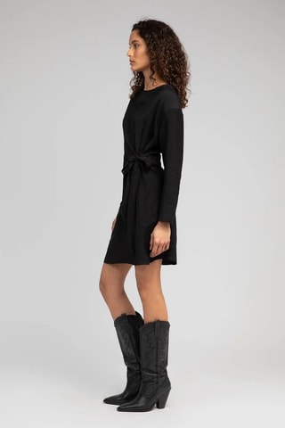 Vestido recto - Negro