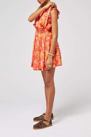 Falda recta - Naranja