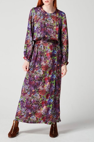 Vestido recto - Violeta