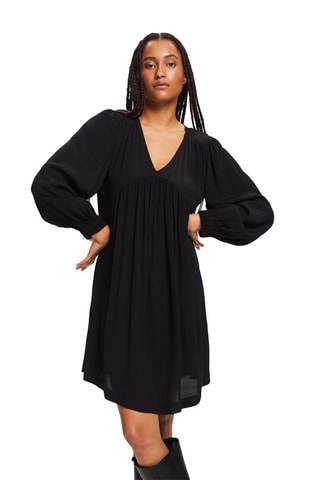 Vestido recto - Negro