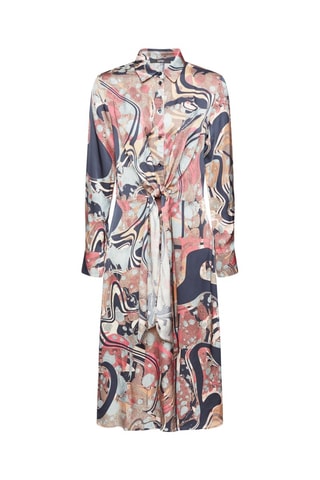 Vestido midi - Azul marino