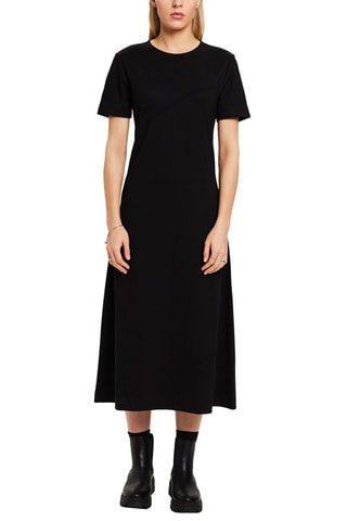 Vestido midi - Negro