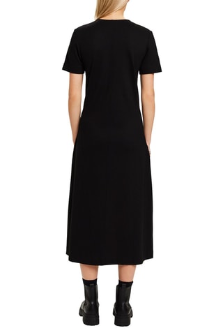 Vestido midi - Negro
