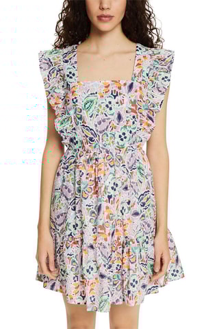 Vestido evasé - Verde