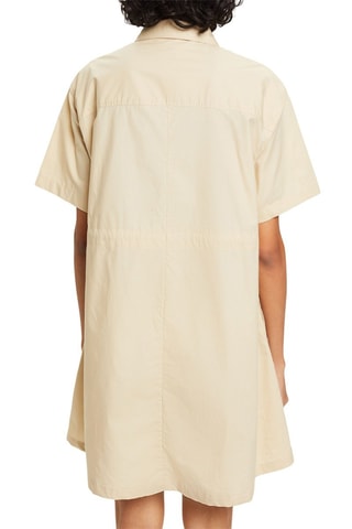 Vestido camisero - Beige