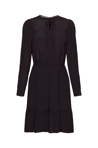 Vestido evasé - Negro