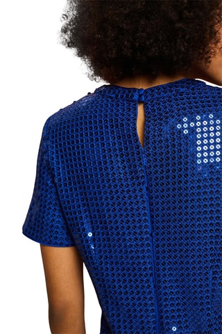 Vestido recto - Azul rey