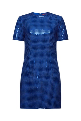 Vestido recto - Azul rey