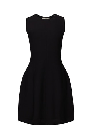 Vestido evasé - Negro