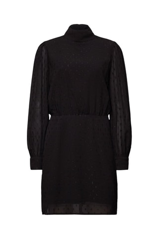 Vestido evasé - Negro