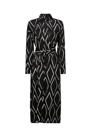 Vestido midi - Negro