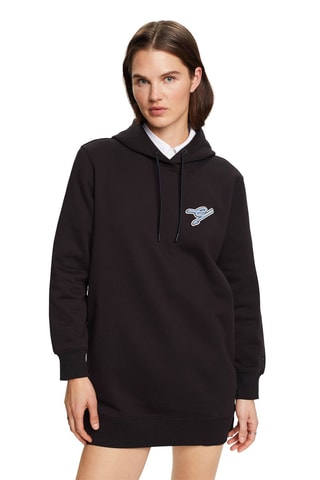 Vestido sudadera - Negro