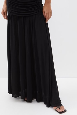 Vestido largo - Negro