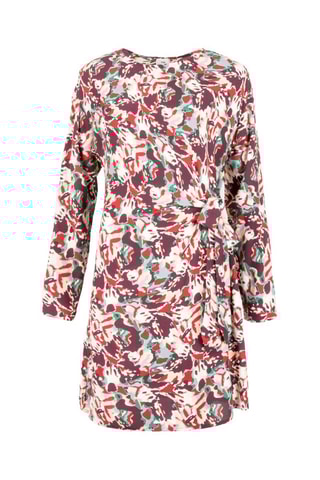 Vestido recto - Burdeos