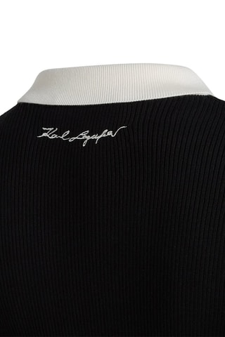 Vestido jersey - Negro