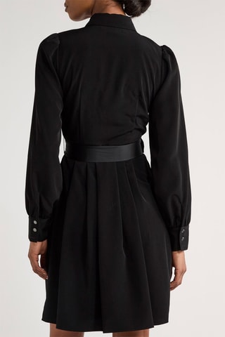 Vestido camisero - Negro