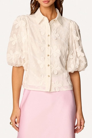 Camisa - Esbranquiçado